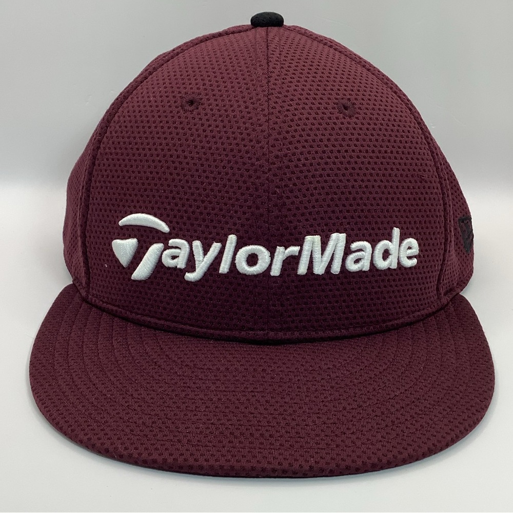 TaylorMade Maroon Adjustable Golf Hat